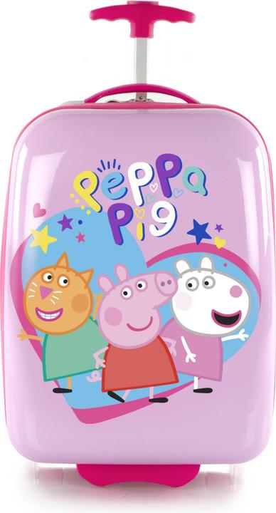 Actual product image Heys Pipsa Possu ja ystävät -lasten matkalaukku, vaaleanpunainen/vadelma (30 l)