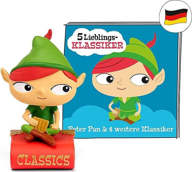 Produktbild Tonies 5 Lieblings-Klassiker Peter Pan und weitere Klassiker (Deutsch)