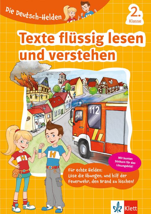 Produktbild Die Deutsch-Helden Texte flüssig lesen und verstehen 2. Klasse (Deutsch, Barbara, Gessner, 2017)