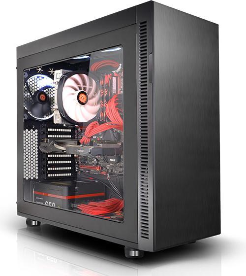 Produktbild Thermaltake F51 mit Fenster (ATX, mATX, Mini-ITX, E-ATX)
