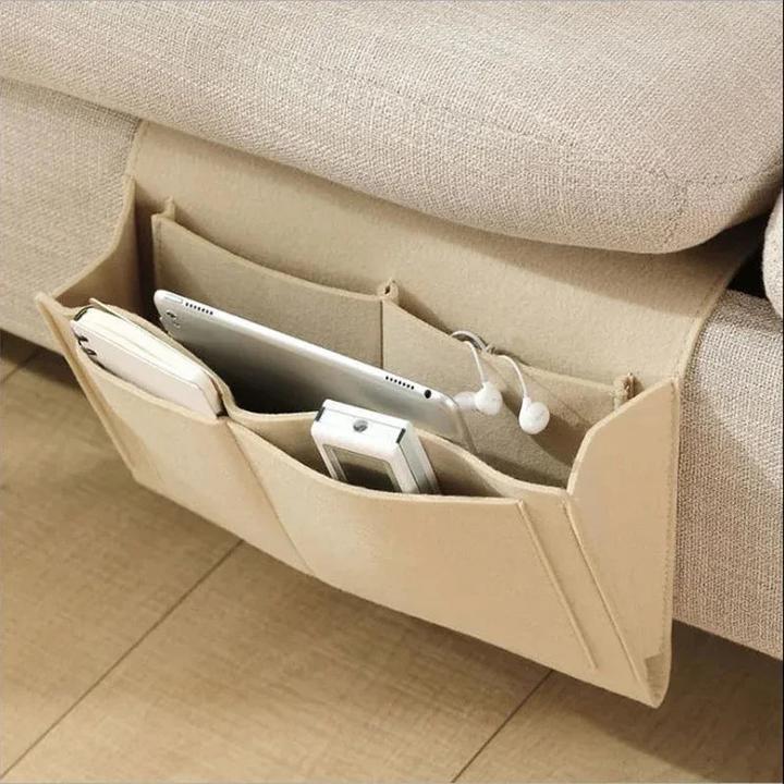 Immagine prodotto Alopini 1pc Feltro per il letto Borsa portaoggetti Borsa portaoggetti da appendere Organizzatore per il