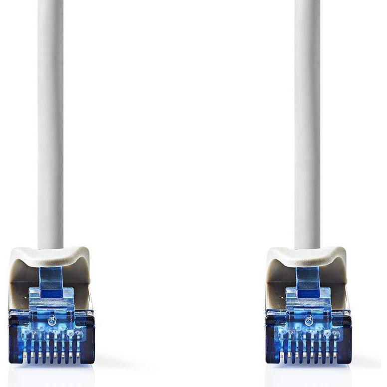 Thumbnail - Nedis CAT6a-Netzwerkkabel S/FTP RJ45 Stecker RJ45 Stecker 0.50 m Snagless Rund LSZH (S/FTP, CAT6a, 0.50 m), Netzwerkkabe...