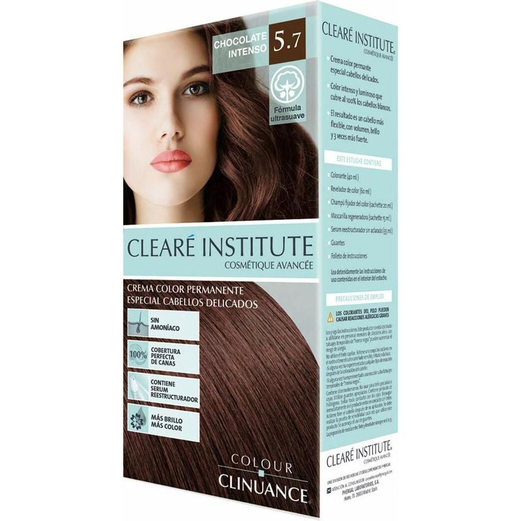 Clearé Institute, Haarfarbe, Colour Clinuance 5.7 Intense Chocolate (Nº 5.7-chocolate intenso)