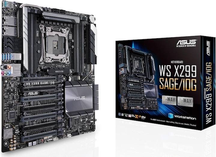 ASUS Ws X299 Sage/10g (LGA 2066, Intel X299, SSI CEB)
