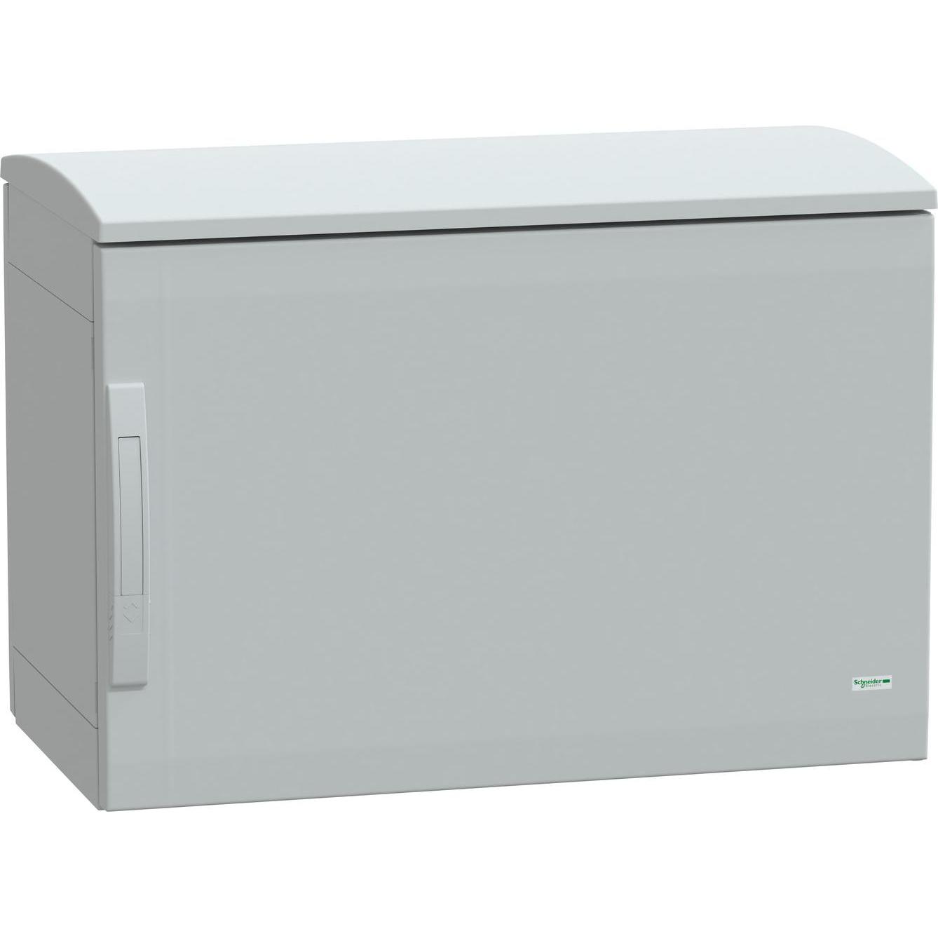 Schneider Electric, Verteilerschrank, Polyestergehäuse bodenst. Vers.PLAT oben NSYPLAT574G