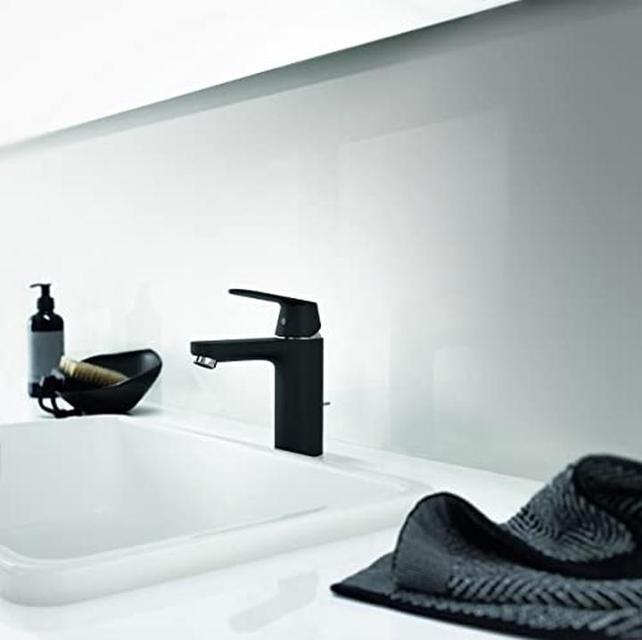 Produktbild Grohe Eurosmart Cosmopolitan Waschtischmischer M-Size (schwarz matt)