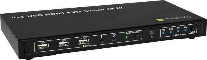 Actual product image Techly KVM Switch