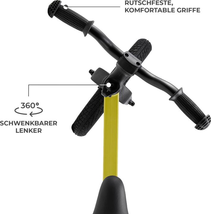 Produktbild KinderKraft balance bike ETER LIME