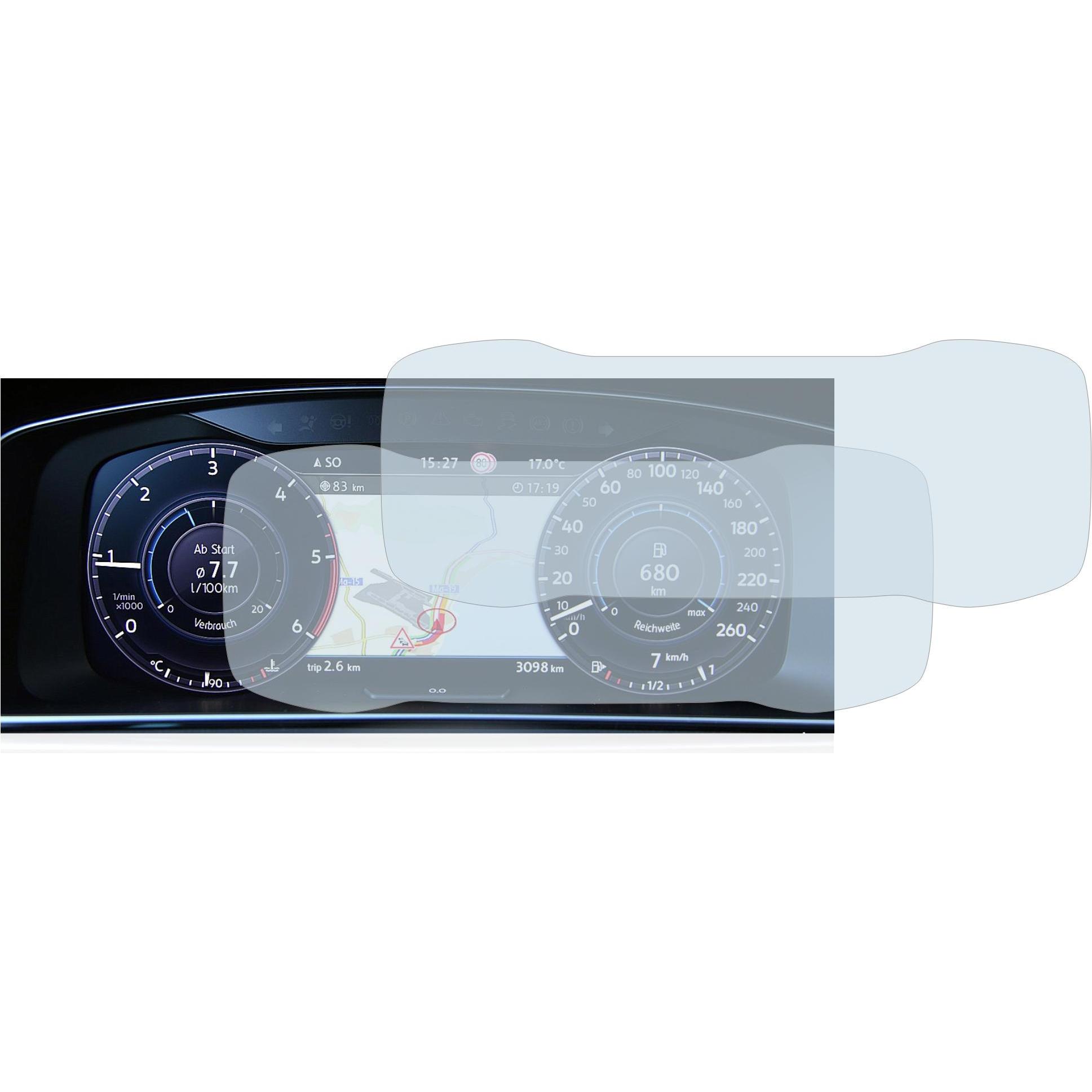 BROTECT, Fahrzeug Navigation Zubehör, Schutzfolie Displayschutz Klar