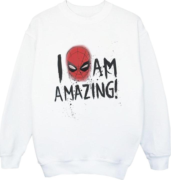 Produktbild SpiderMan I Am Amazing Sweatshirt Mädchen (128)