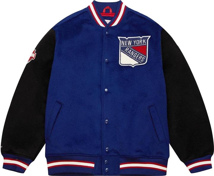 Image du produit Mitchell & Ness M&N Legacy Varsity Wool Veste - New York Rangers (XL)