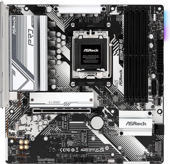 Actual product image AsRock A620M Pro RS (AM5, AMD A620, mATX)