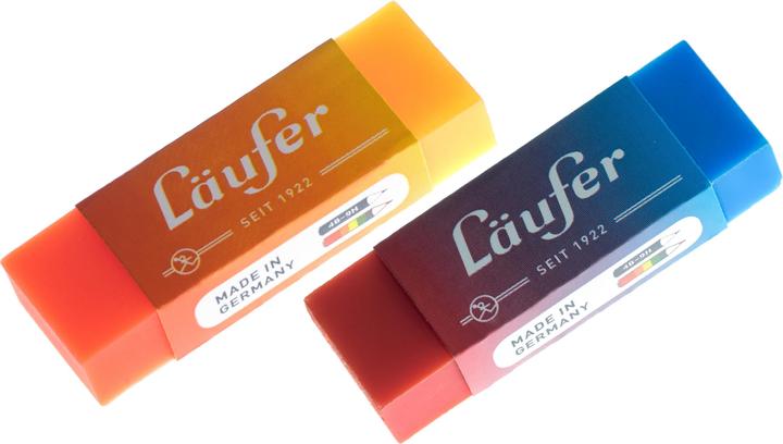Läufer Radierer Plast Color