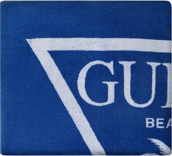 Guess Jacq Palm Triangle Strandtuch Blau