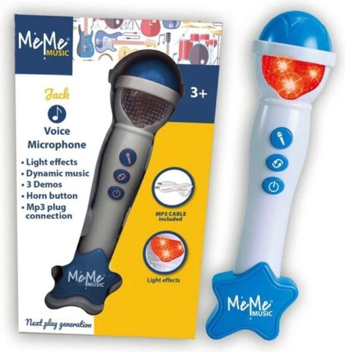 Actual product image MeMe Music Kinder-Mikrofon mit Licht und Sound
