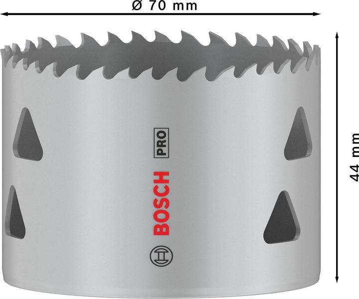 Productafbeelding Bosch Professional Zubehör PRO Multimateriaal gatenzaag, 70 mm, met schroefdraad (70 mm)