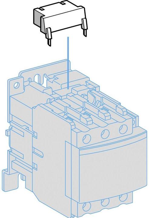 Actual product image Schneider Interference suppression module Varistor LA4DE3G