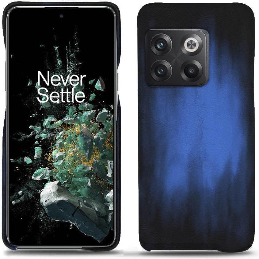 Noreve Lederschutzhülle (OnePlus 10T), Smartphone Hülle, Blau