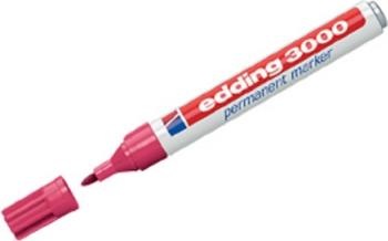 Actual product image Edding Permanent Marker 3000 (Rose, 3 mm, 1 x)