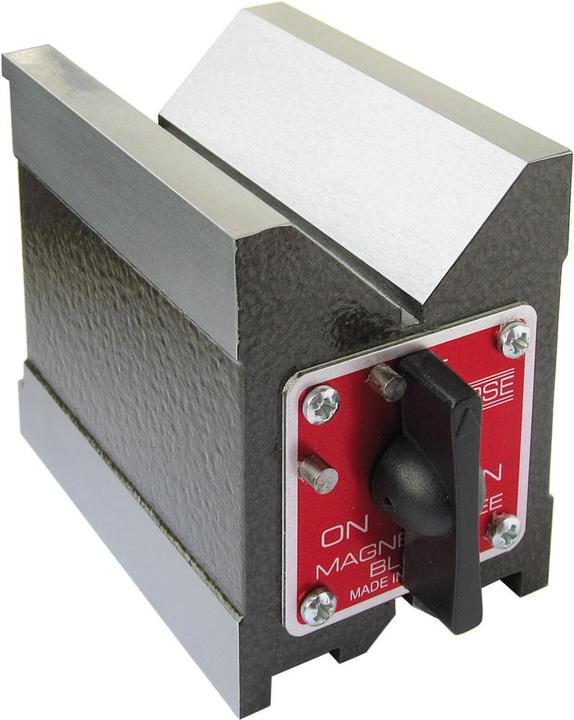 Magni Eclipse Magnetics magnetic V BLOCK, 3.15" Length x 2-3/4" Width x 3-3/4" Height, 2 (2 x)