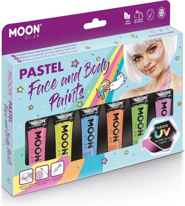 Actual product image Moon Creations Face & Body Makeup Set
