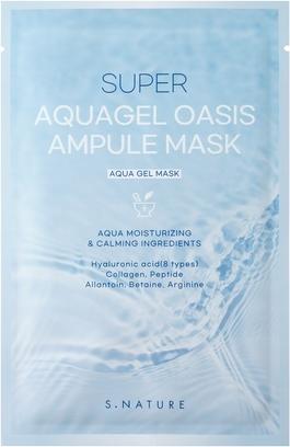 Produktbild S.Nature Super Aquagel Oasis Ampule Mask nawilżająca maska w płachcie 30ml