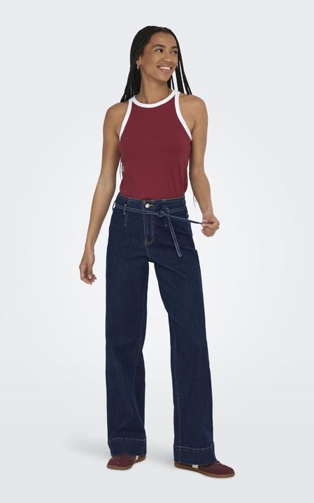 Actual product image Only ONLJUICY-WAUW Hohe Taille Weiter Beinschnitt Jeans Jeans mit weitem Bein (32)