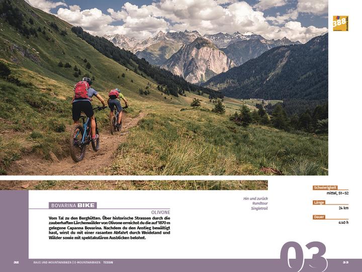 Produktbild Tessin Raus und Mountainbiken | E-Mountainbiken (Deutsch, Hallwag Kümmerly+Frey AG, 2022)