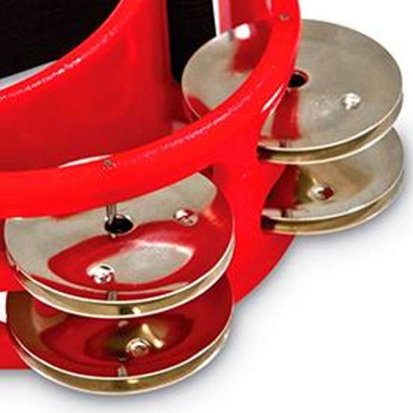 Actual product image Latin Percussion LP LP188 Tambourine with Drumsticks (Timbrel)