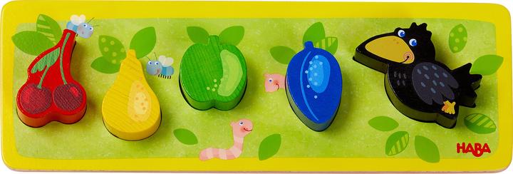 Produktbild Haba Holzpuzzle Obstgarten (5 Teile)