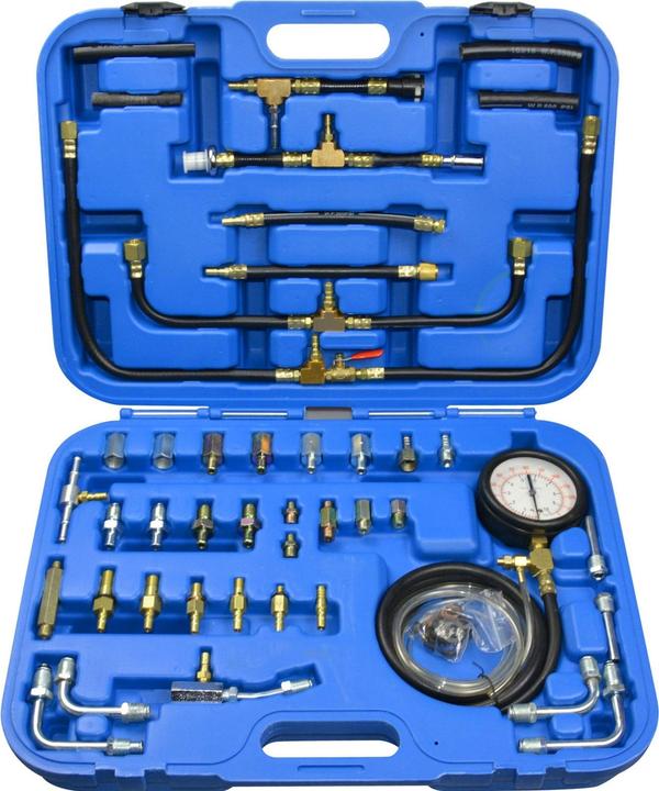 Actual product image Brilliant Tools Benzindruck-Prüfer-Satz 0 - 8 bar | 44-tlg.