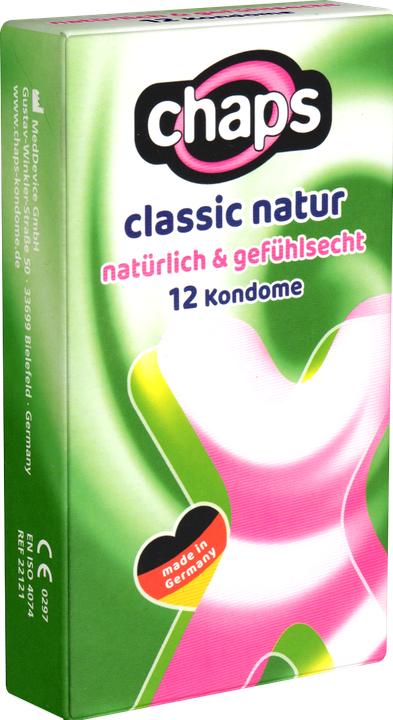 Produktbild Chaps Classic Natur» 12 Kondome für volle Verkehrssicherheit (12 Stk.)