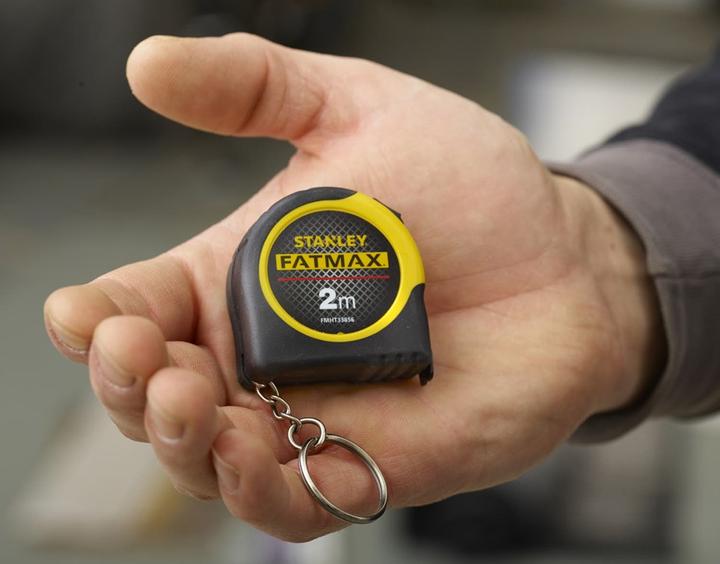 Actual product image Stanley Flexometer FatMax key ring mini rubber ABS (2 m x 13 mm) (2 m)