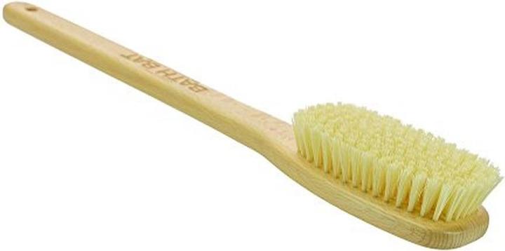 Produktbild Kent Brushes Natural White Bristle Bath Brush with Beechwood Handle