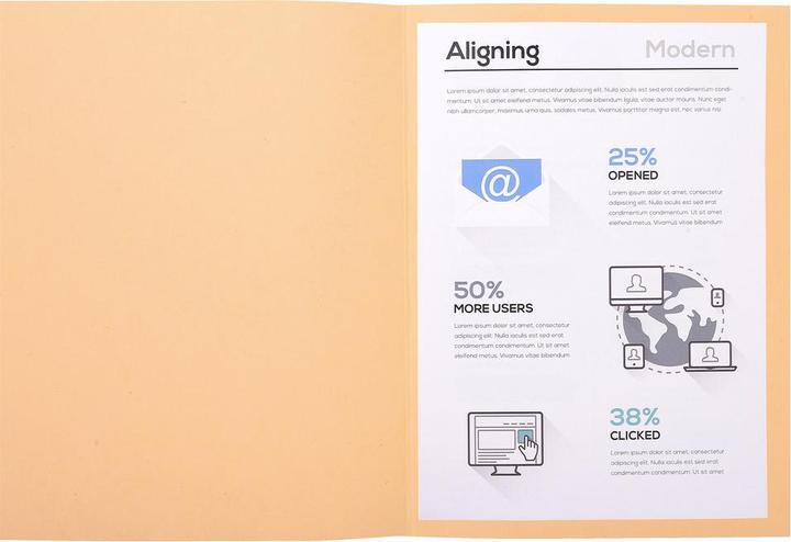 Actual product image Exacompta File cover (A4, 100 x)