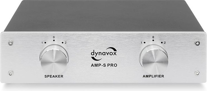 Produktbild Dynavox VerstärkerBoxenUmschalter AMPS PRO silber