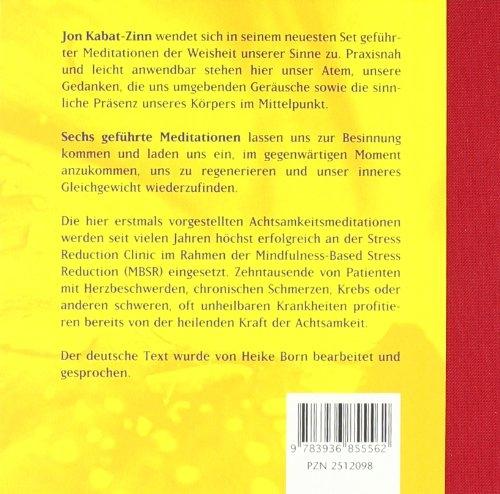 Produktbild Achtsamkeit und Meditation im täglichen Leben (Deutsch, Jon Kabat-Zinn, 2007)