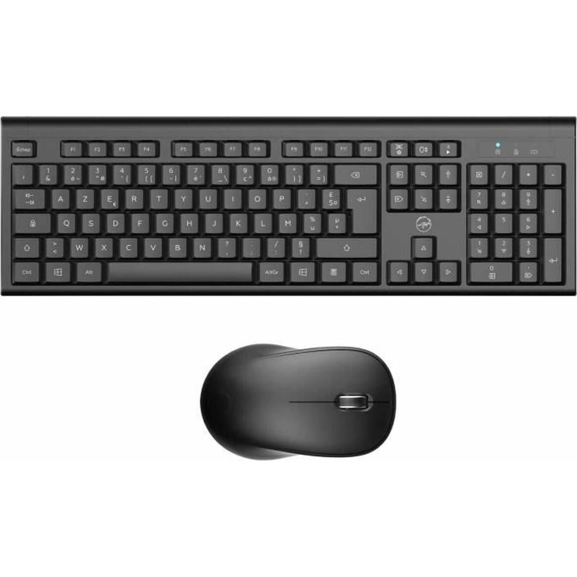 Mobility Lab Pack Clavier - Souris sans fil Alpha (Noir) (Senza fili), Tastiera, Nero
