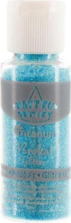 Produktbild Titatnum Azurblauer Glitzer im 20-ml-Glas