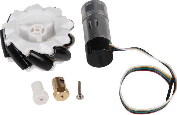 Actual product image Joy-it Robot wheel set com-motor06