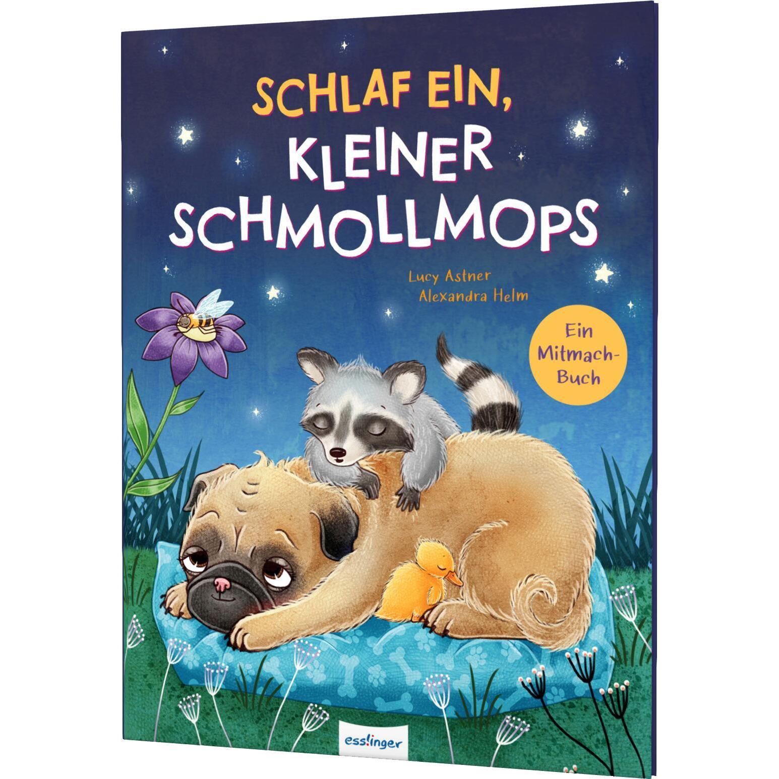 Schlaf ein, kleiner Schmollmops, Kinderbücher von Lucy Astner, Alexandra Helm