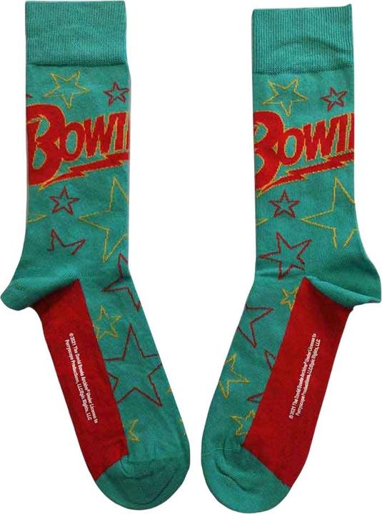 Produktbild David Bowie Knöchelsocken Sternemuster
