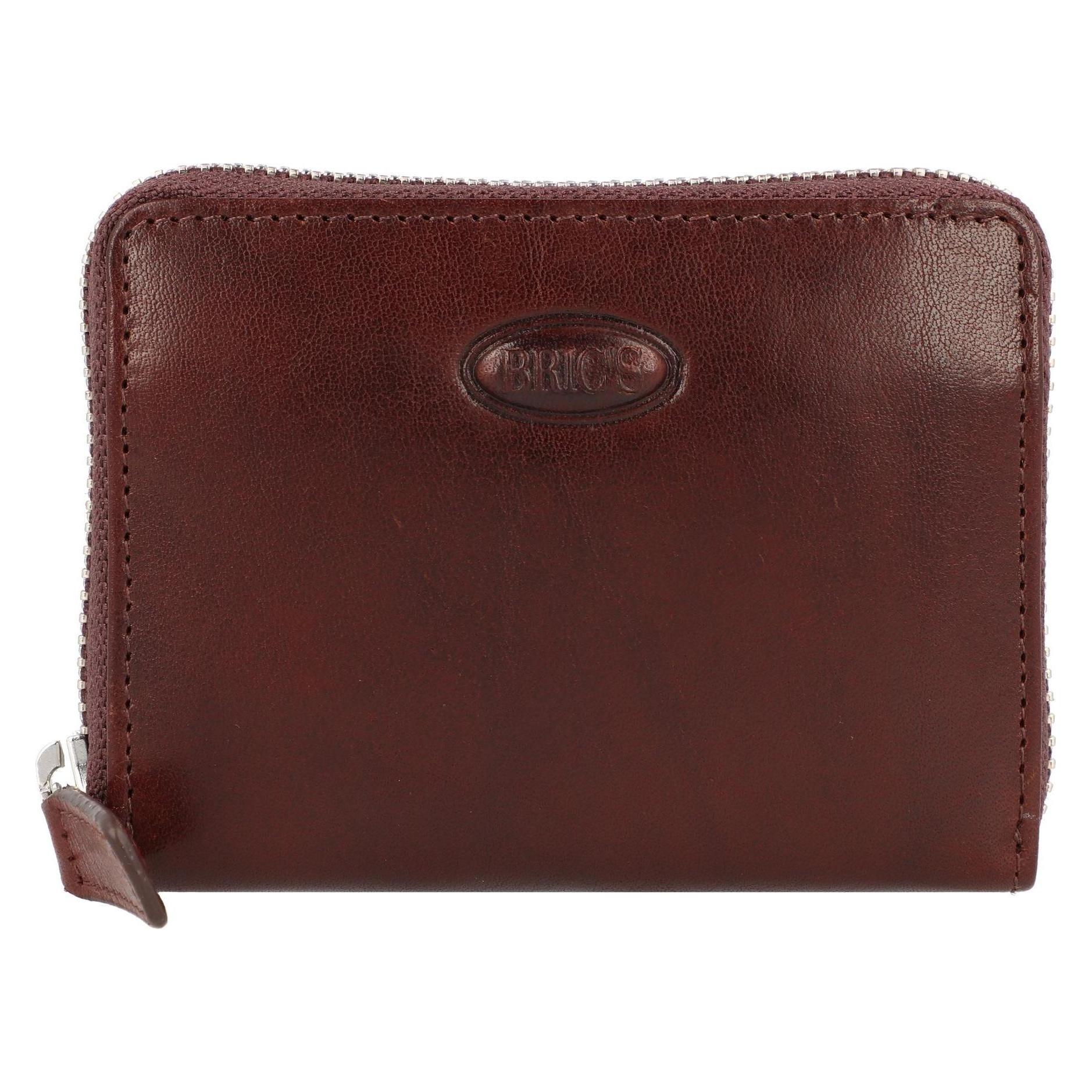 Brics, Herren, Portemonnaie, Monte Rosa Kreditkartenetui Rfid Leder 10, 5 Cm, Braun