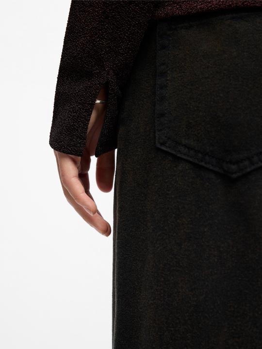 Immagine prodotto Object Glitzer Oberteil mit langen Ärmeln (S)