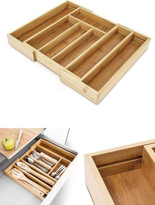 Produktbild Relaxdays Besteckkasten