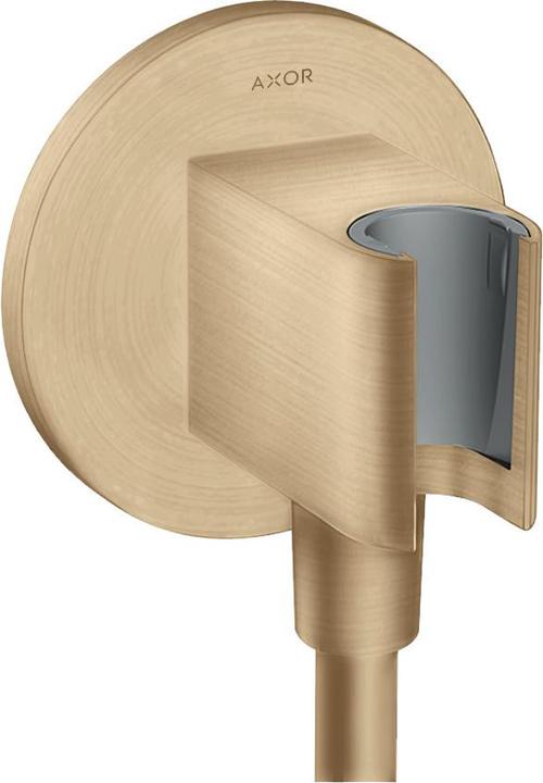 hansgrohe HG Schlauchanschluss Fixfit rd m Rückflussverhinderer brushed bronze