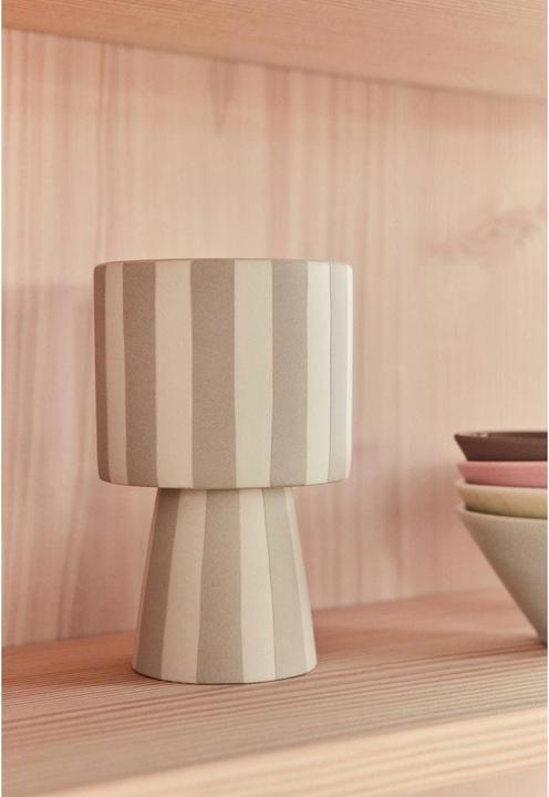 Produktbild OYOY Living Dekoschale Toppu klein 15 cm, Beige (15 x 15 x 20.5 cm)