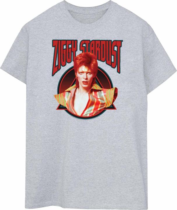 Produktbild David Bowie Ziggy Stardust Boyfriend Fit TShirt (S)