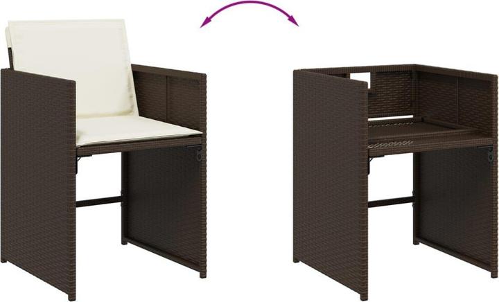 Produktbild vidaXL Garten Essgruppe