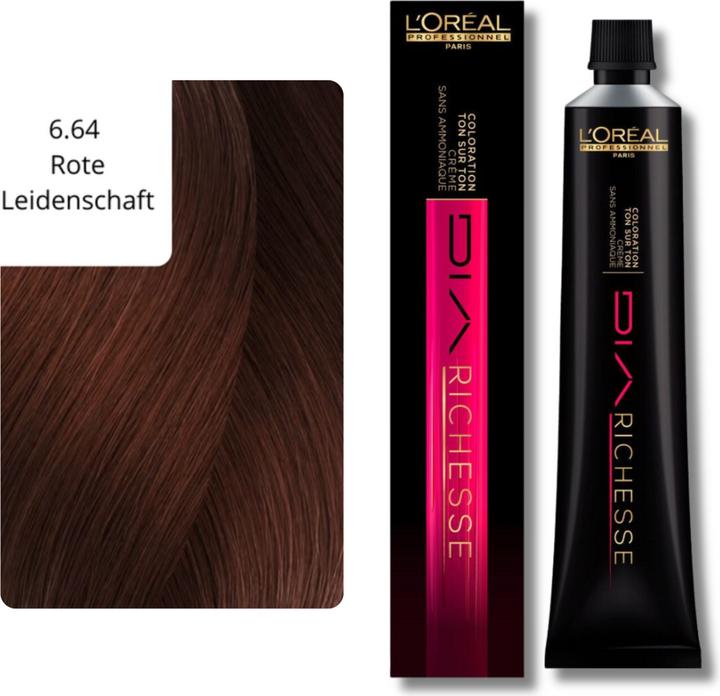 Produktbild L'Oréal Professionnel Dia Richesse (6.64 Rote Leidenschaft)